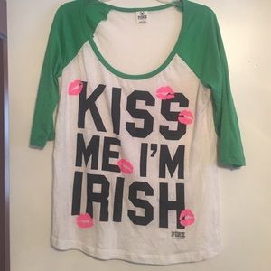 St. Patty's day shirt-three quarter sleeve