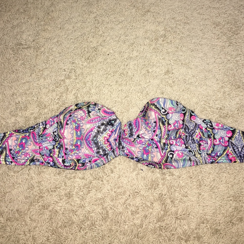 Paisley wire bikini top