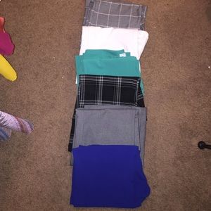 5 pair NY&Co dress pants