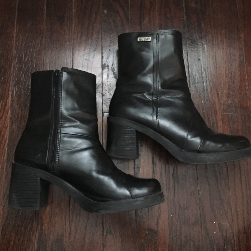 MUDD vintage 90s chunky boots