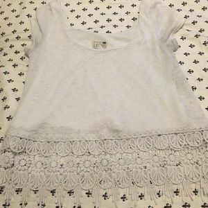 Cotten Pacsun crop top tee shirt