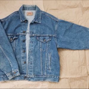 Levi's Vintage Denim Trucker Boyfriend Jacket