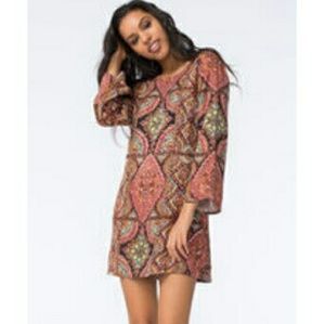 NWT billabong gypsy woven dress