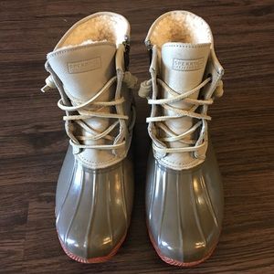 J Crew Sperry Duck Boots