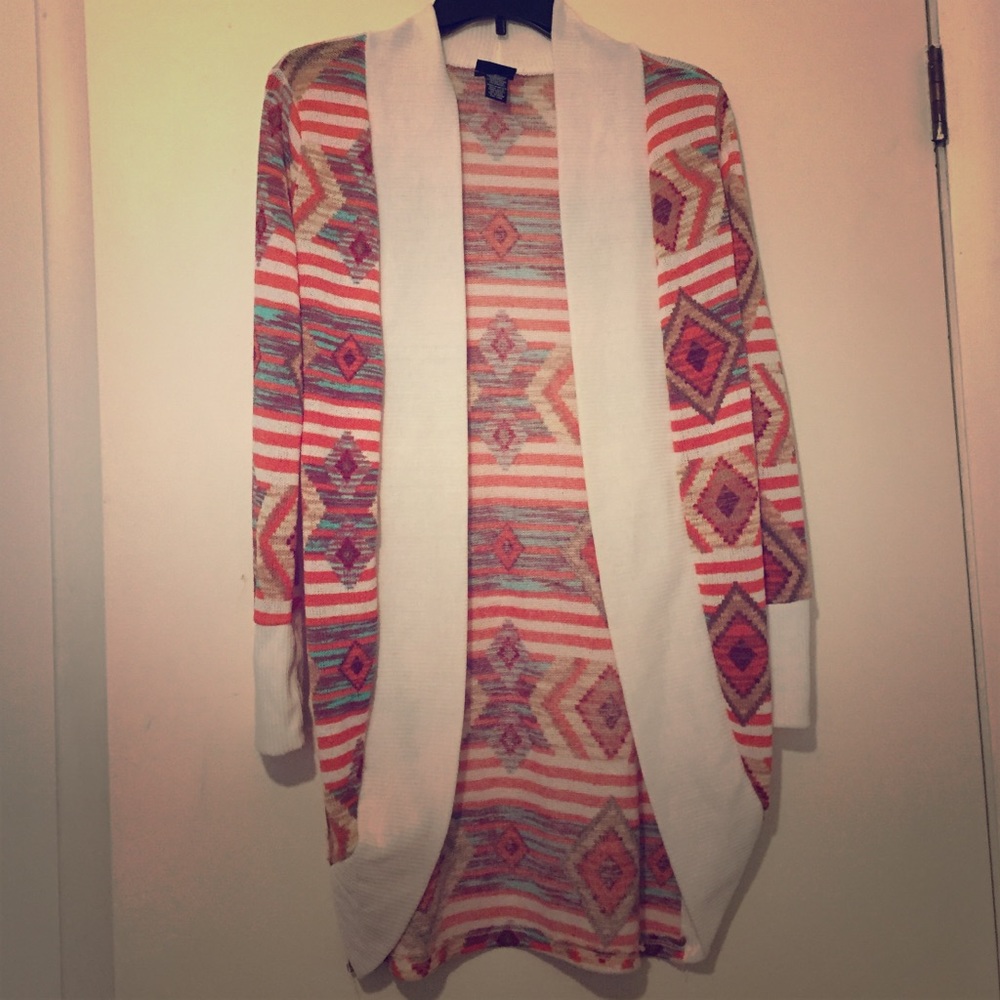 Aztec cardigan  med