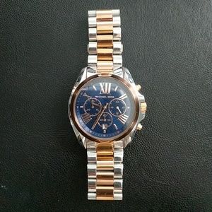 Michael Kors Rose Gold Bradshaw Chronograph Watch