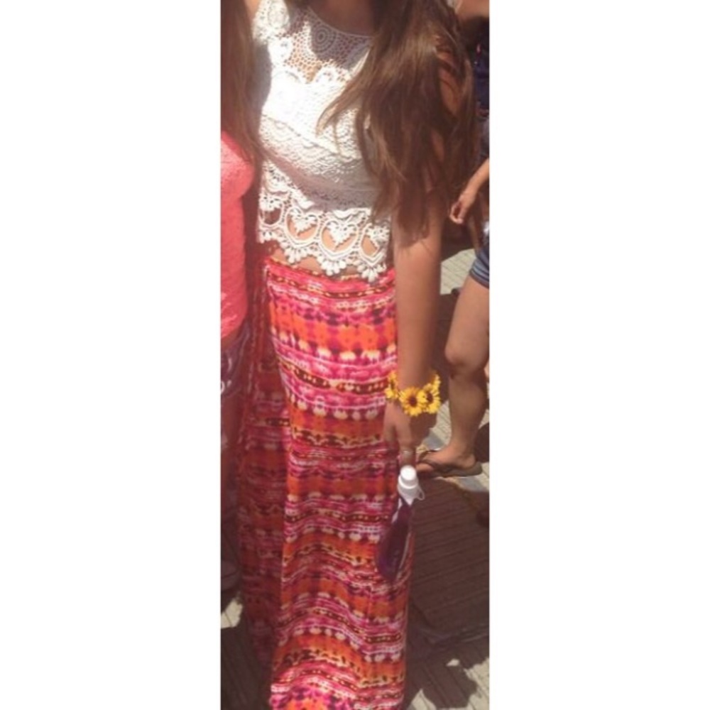 Psychedelic flowy pants