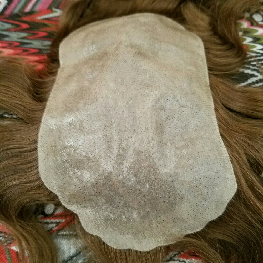 Poly skin topper hair piece - Picture 2 of 2