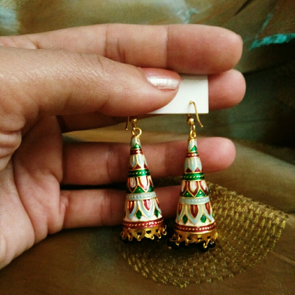 Unique Indian imitation jewelry - Earring