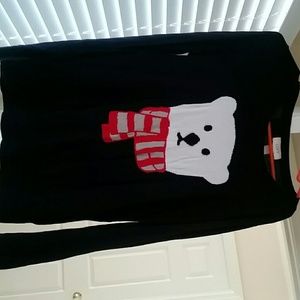 Loft womens sweater large polar bear