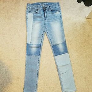 America Eagle skinny jeans