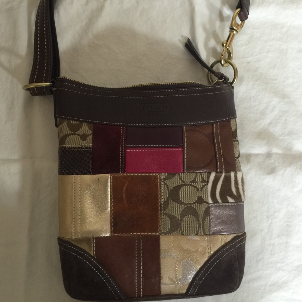 Coach Patchwork Crossbody - image 1