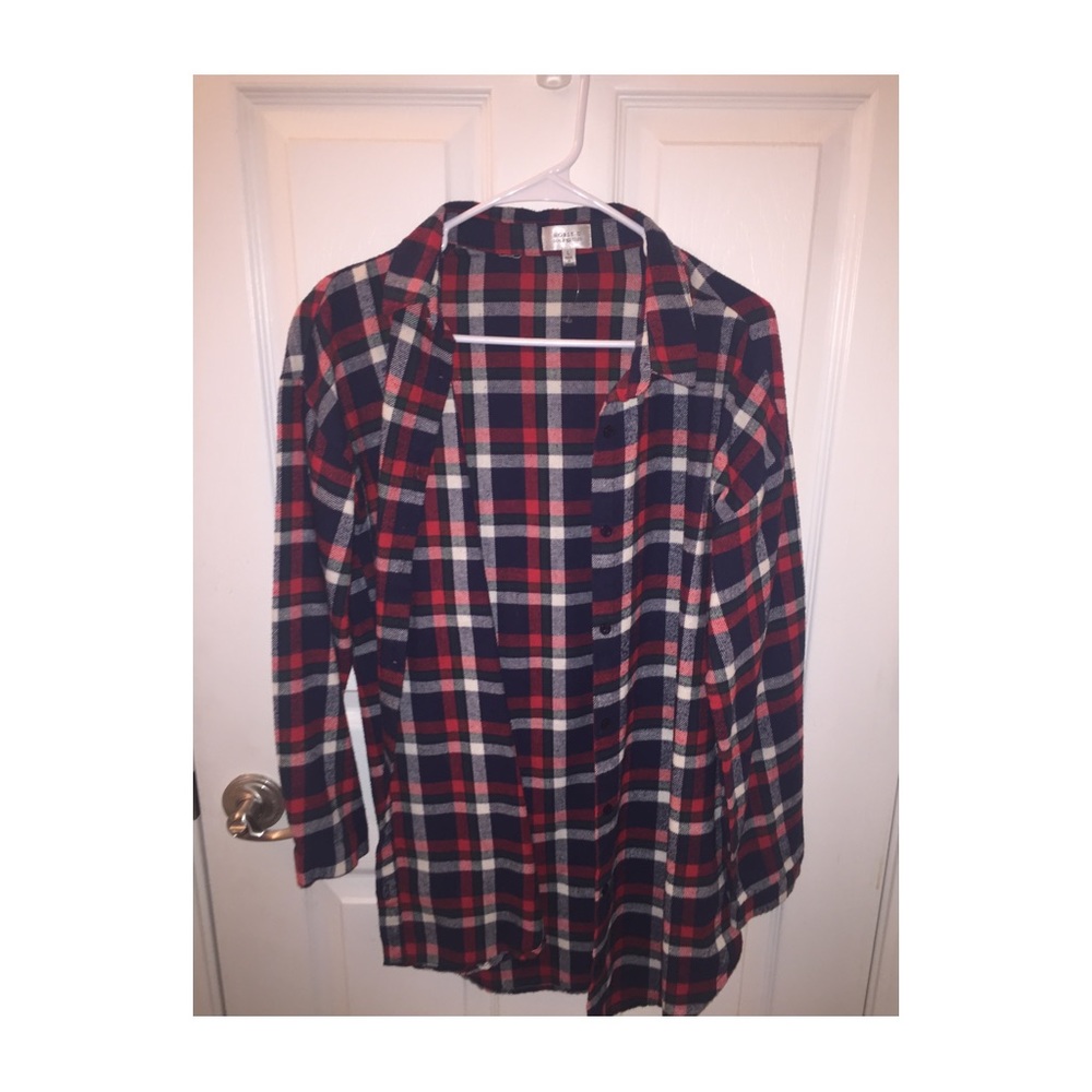 Boutique Plaid Long Sleeve
