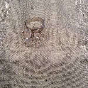 Fun Crystal Adjustable Party Ring