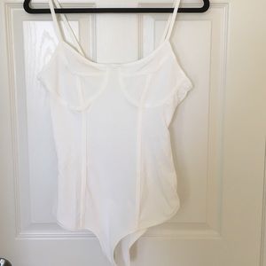White corsets bodysuit