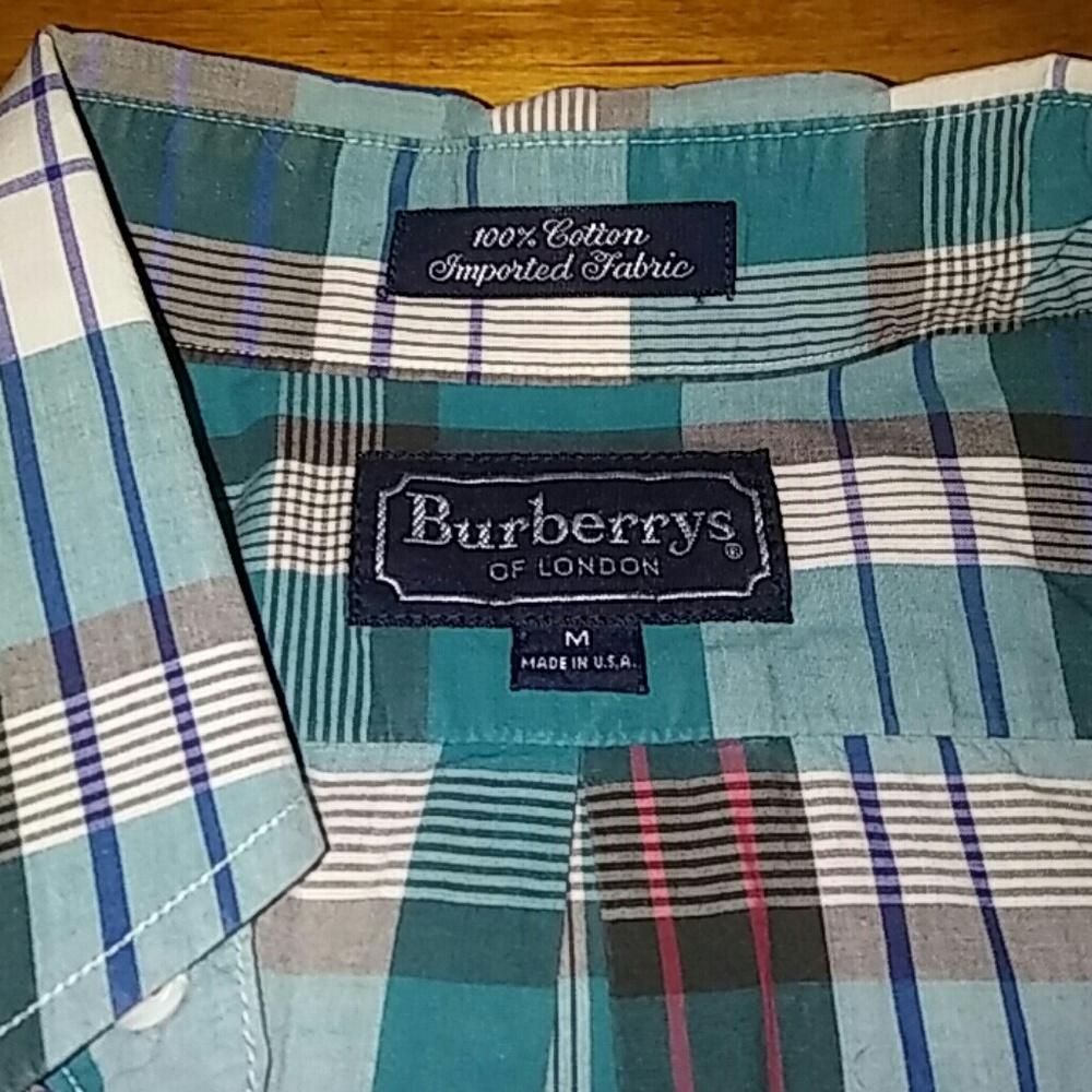 Authentic Vintage Burberry Button Down