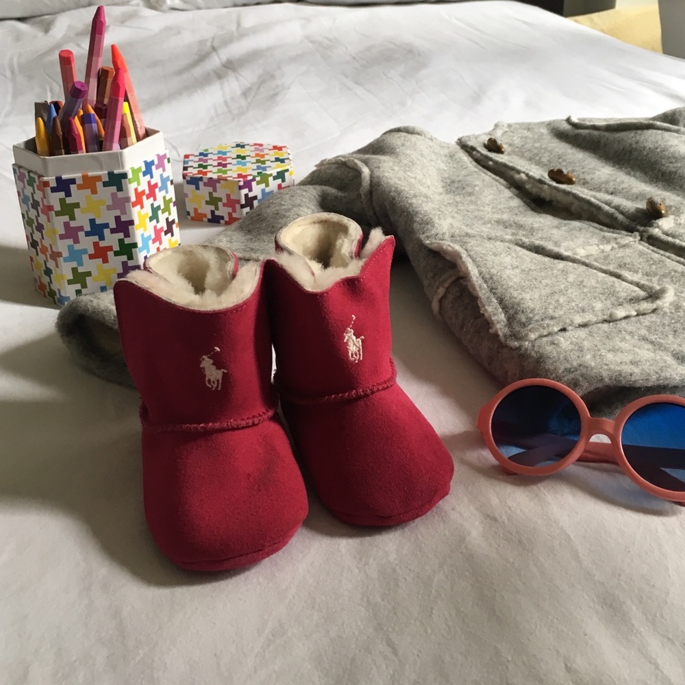 Ralph Lauren Furry Boots