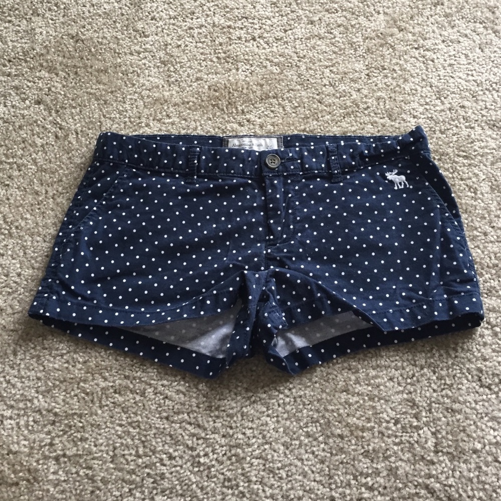 Polka Dot Abercrombie and Fitch Shorts