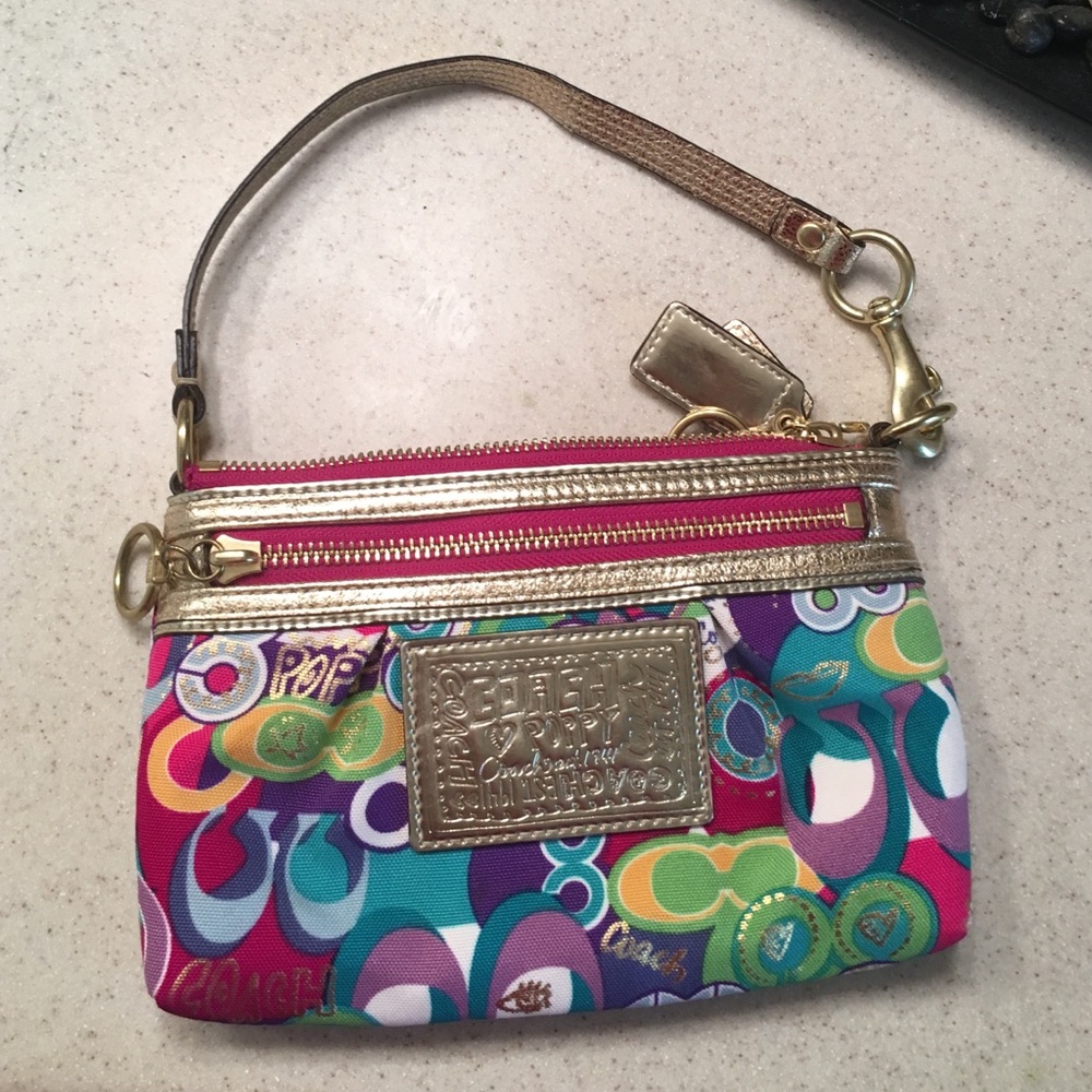 Coach poppy purse