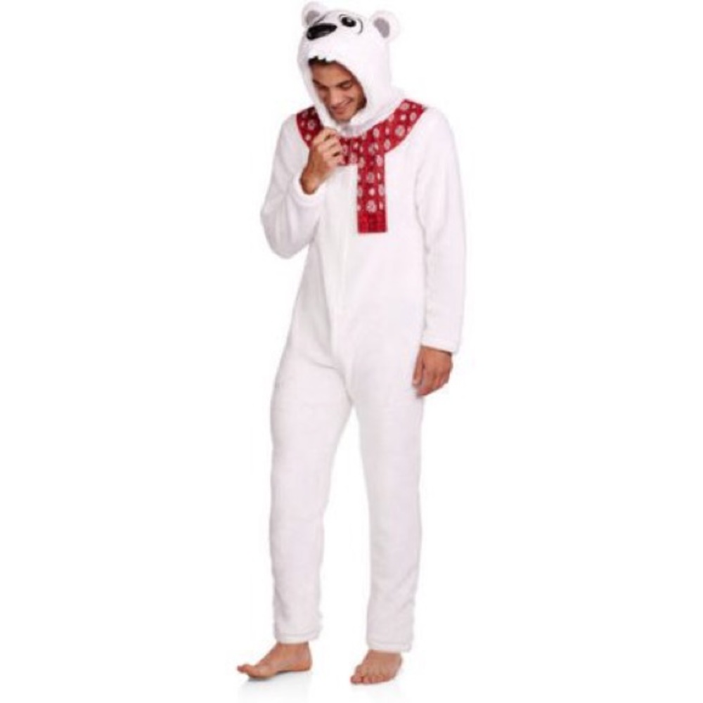 Polar Bear Onesie - Medium