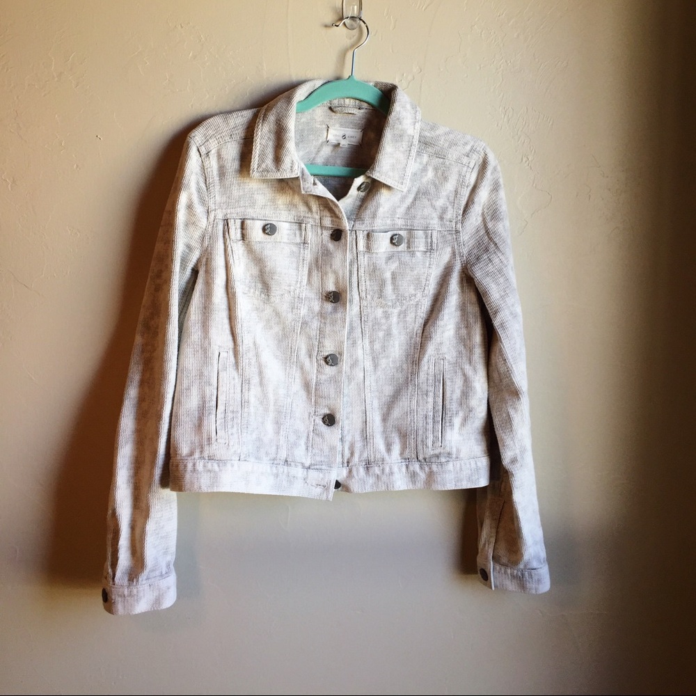 Lou and Grey by Loft cotton jacket