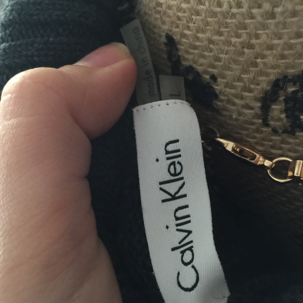 Calvin Klein Carvel Knot Sweater Dress - Picture 5 of 7