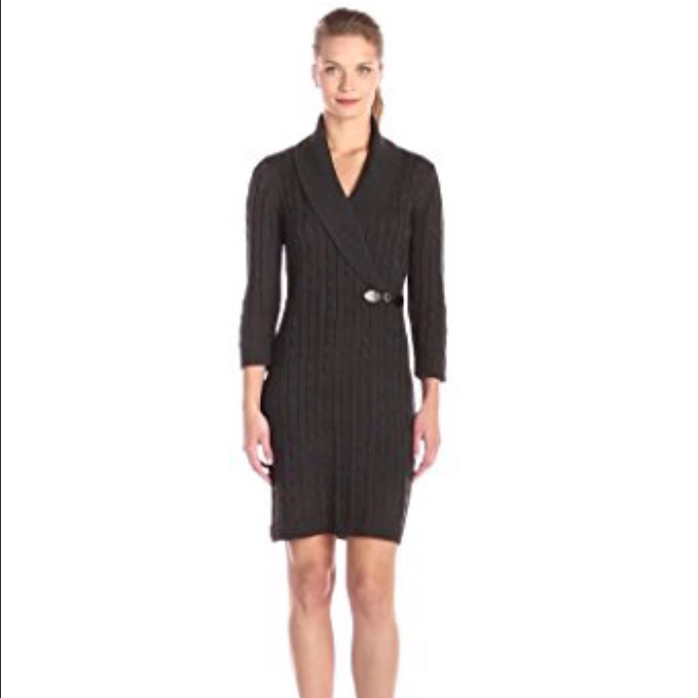 Calvin Klein Carvel Knot Sweater Dress