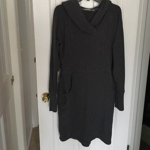 Athleta sweatshirt dress size large tall