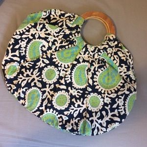 Paisley Bermuda bag
