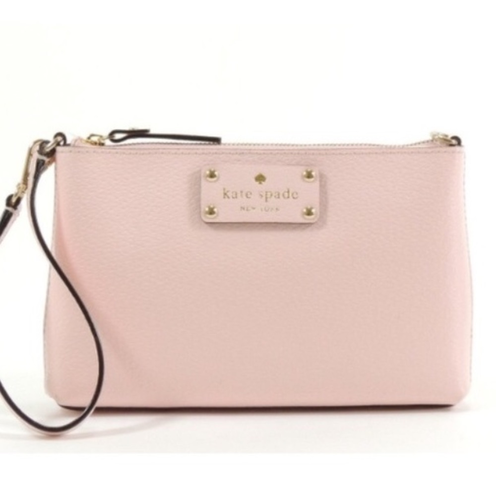 kate spade leather wristlet