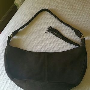 Faux leather purse