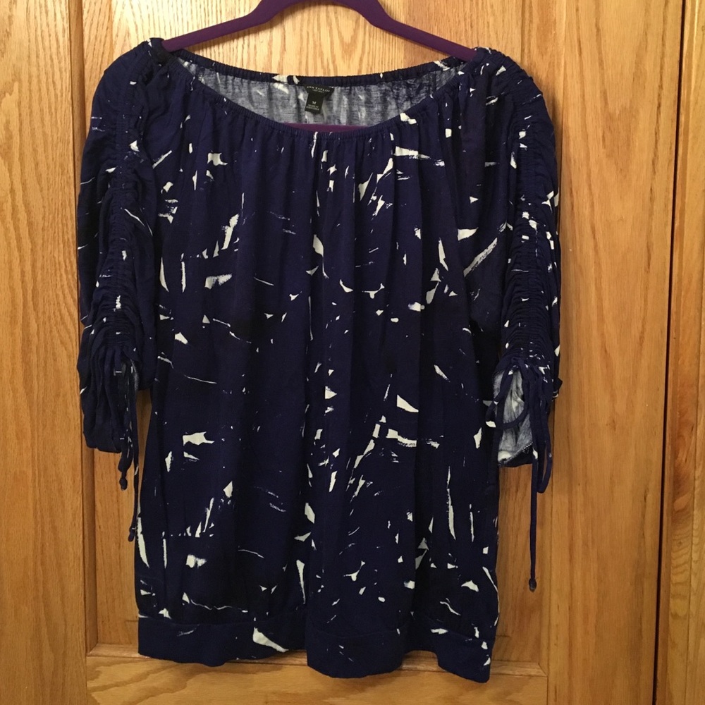 Jersey-stretch top