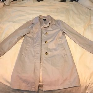 Lavender gap trench coat