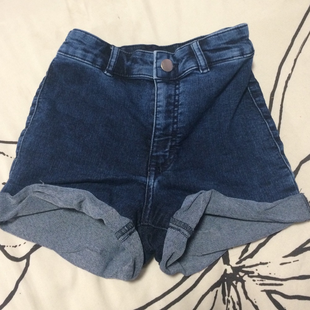 High waisted shorts