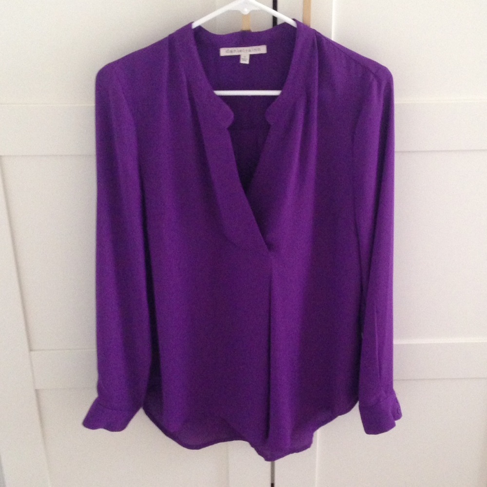 ❌❌❌SOLD❌❌❌.  Daniel Rain Purple Blouse