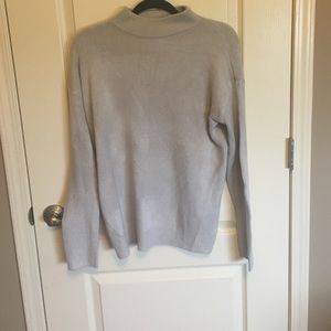 Cozy grey turtleneck