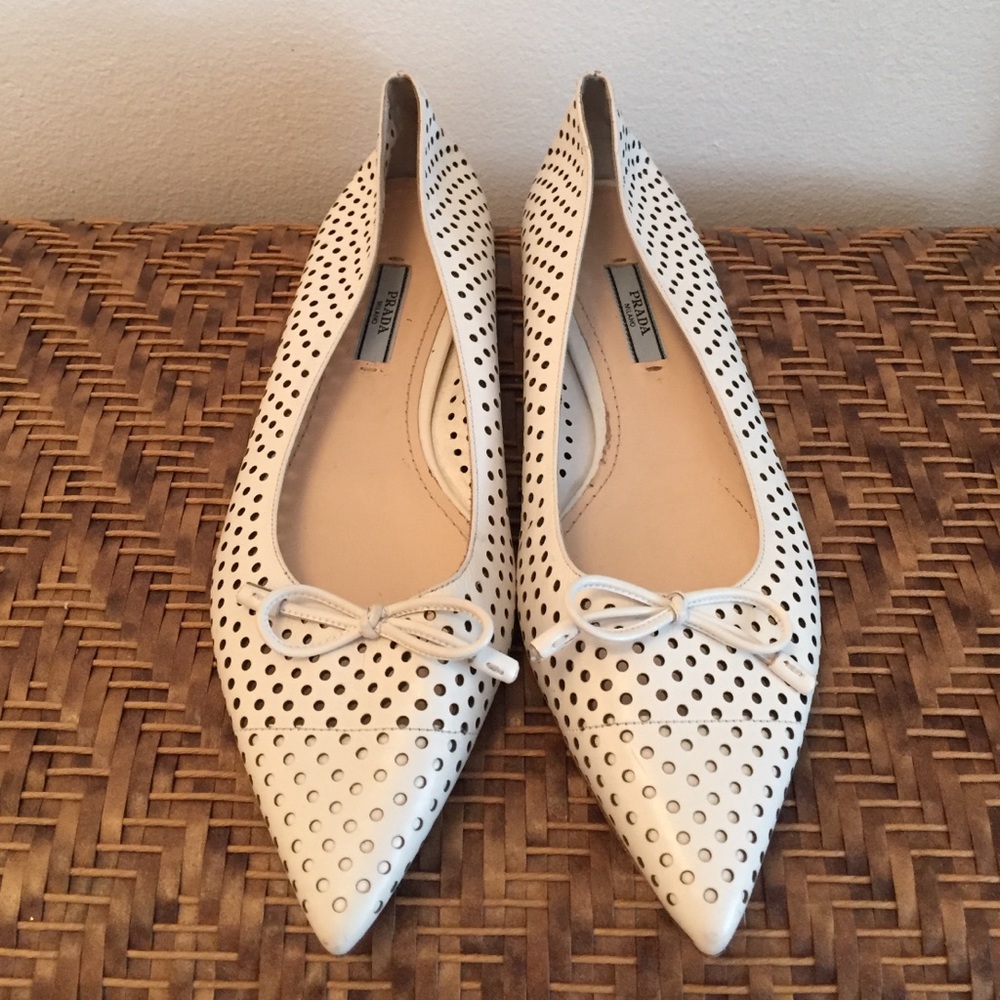 Prada flats size 39 (US 8.5)