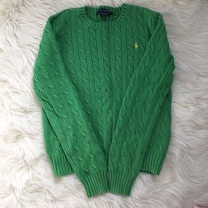 ✨SALE Polo Ralph Lauren Cable Crewneck Sweater
