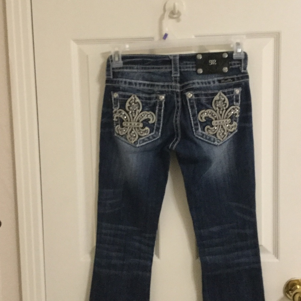 2 Embellished Miss Me Jeans