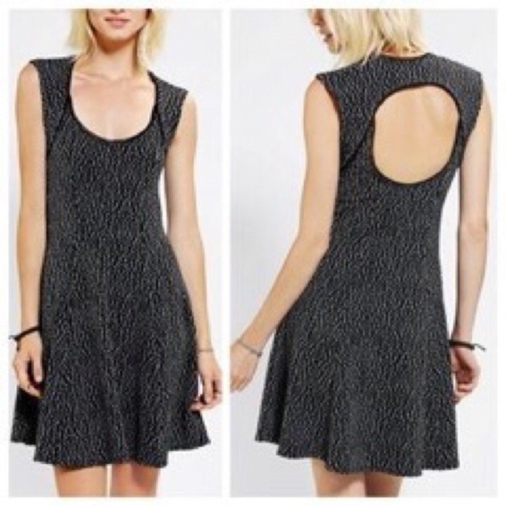 Open Back Skater Dress