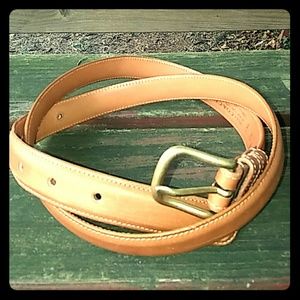 VINTAGE Coach leather belt sz 38. Made In NYC!!!