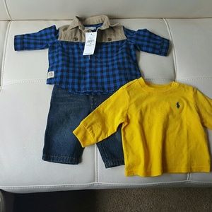 Bundle of Ralph Lauren Baby boy 3 months