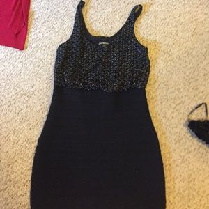 Black tank dress