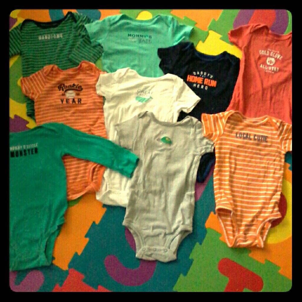 9  barely worn cute oneses