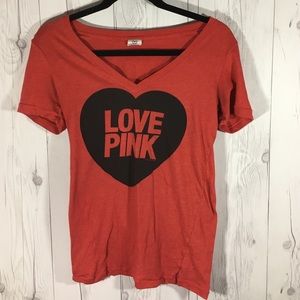 PINK Victoria's Secret Tops - Victoria's Secret Pink V-Neck T shirt