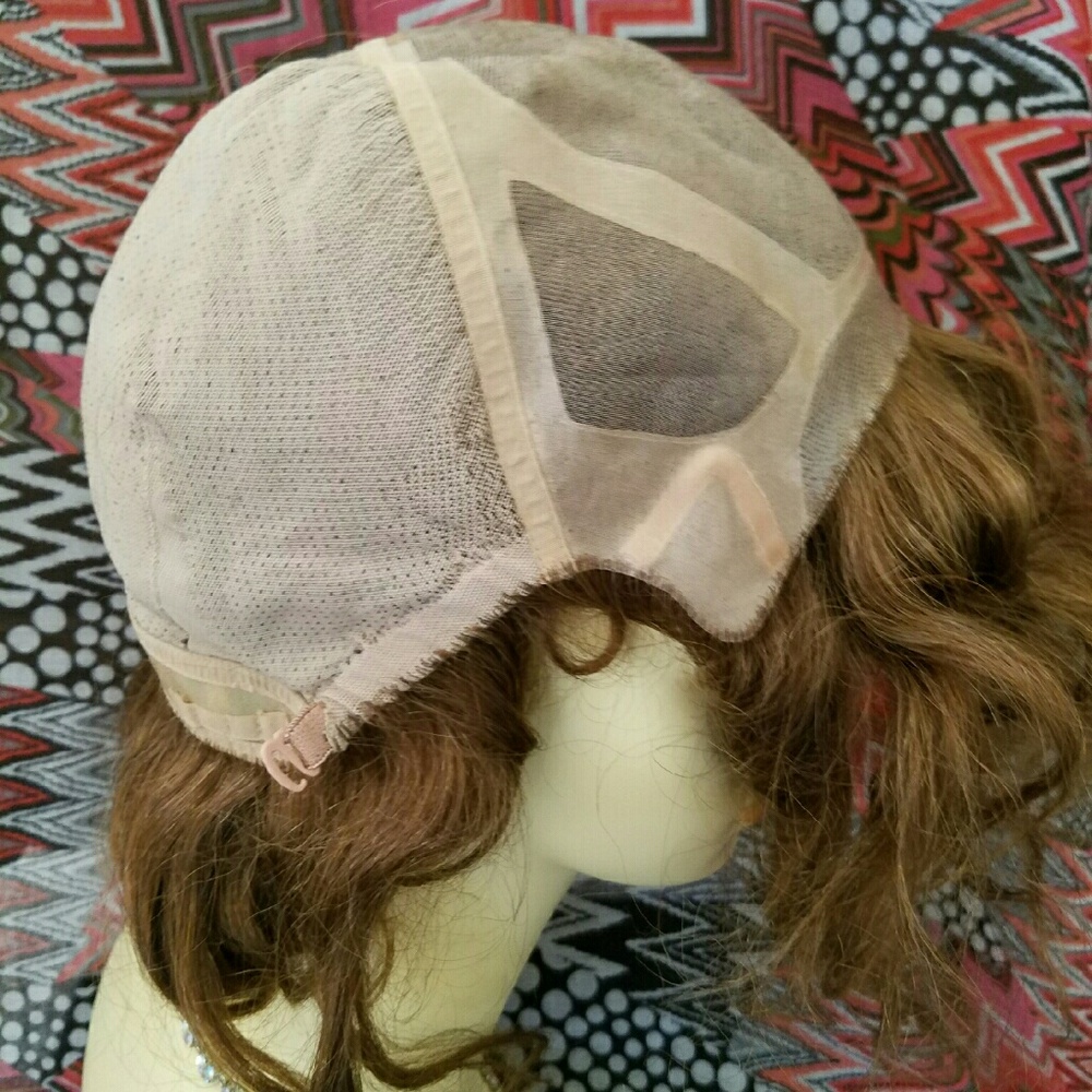 Full cap custom-designed wig