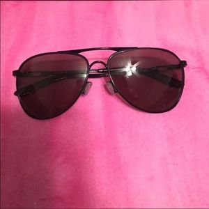 Black daisy chain Oakley aviator sunglasses