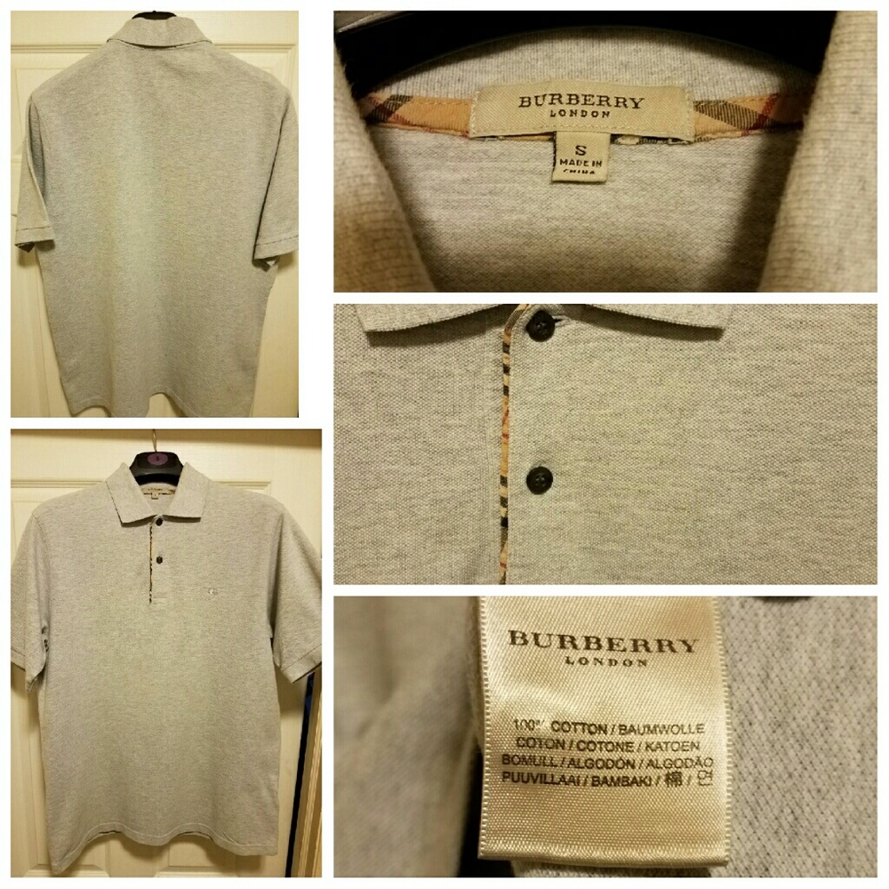 Men's Burberry Polo Shirt