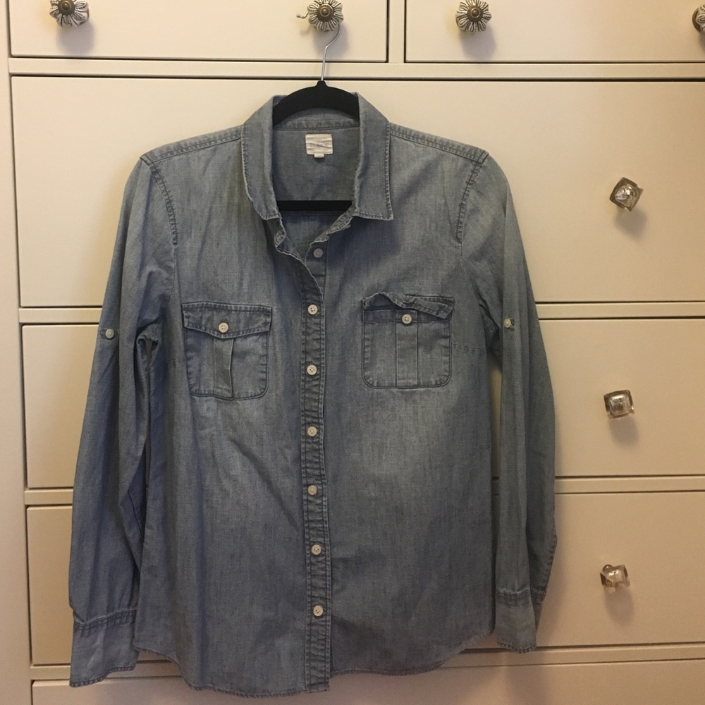 J.Crew Button Down Denim Shirt
