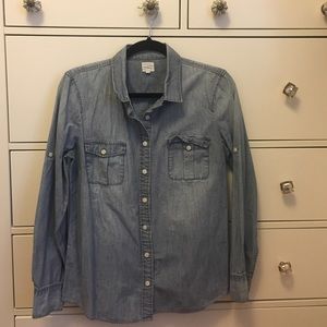 J.Crew Button Down Denim Shirt